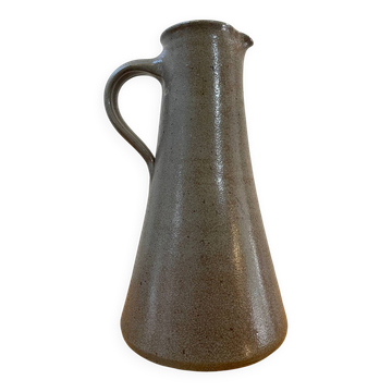 Jug, stoneware carafe, 1950s-60s