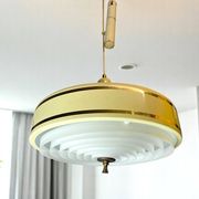 Lumière de plafond de cuisine à hauteur réglable de style danois moderne