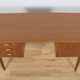 Mid-Century Danish Freestanding Teak Desk, 1960s