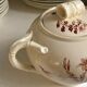 3-piece tea and coffee service KG Lunéville in brown ironstone
