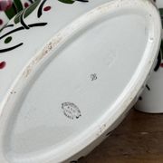 Art Deco - Lunéville mantelpiece set with vases and planter