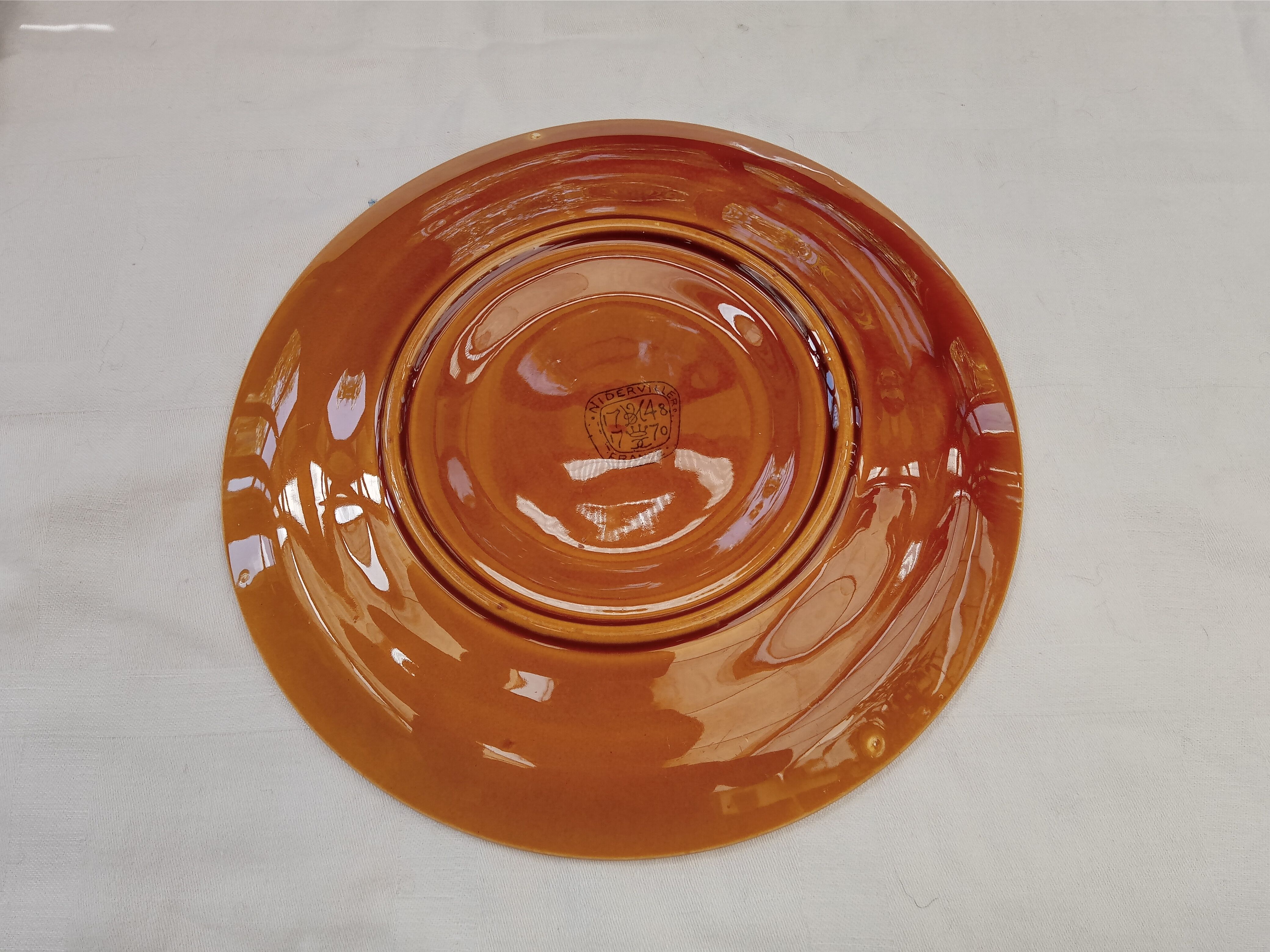 4 Niderviller oyster plates