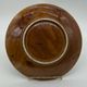Ceramic dish, Sarreguemines France vintage, yellow flower