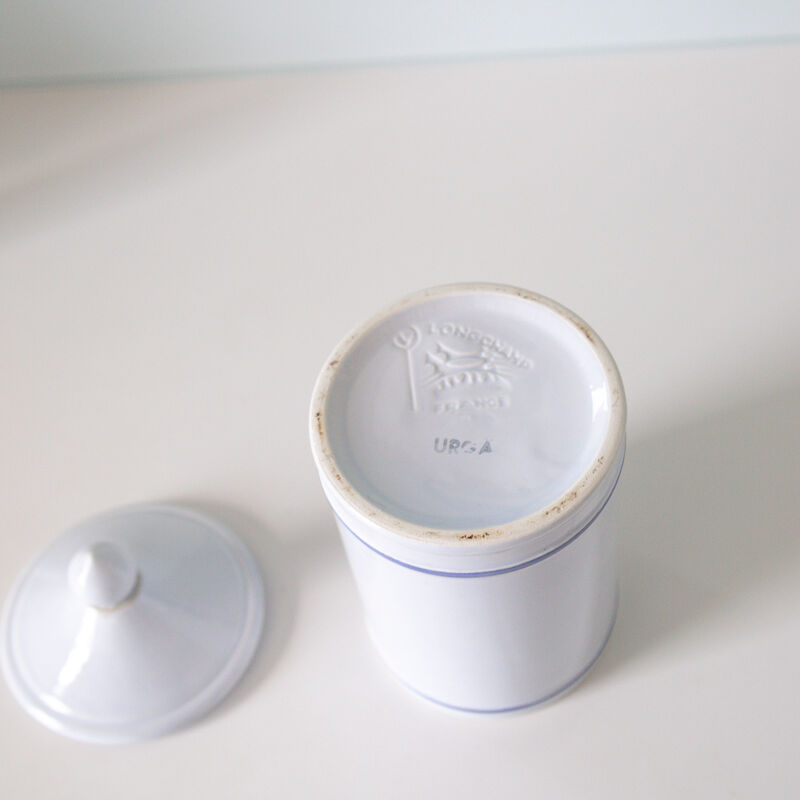 Pharmacy pot Atropa Belladonna longchamp earthenware