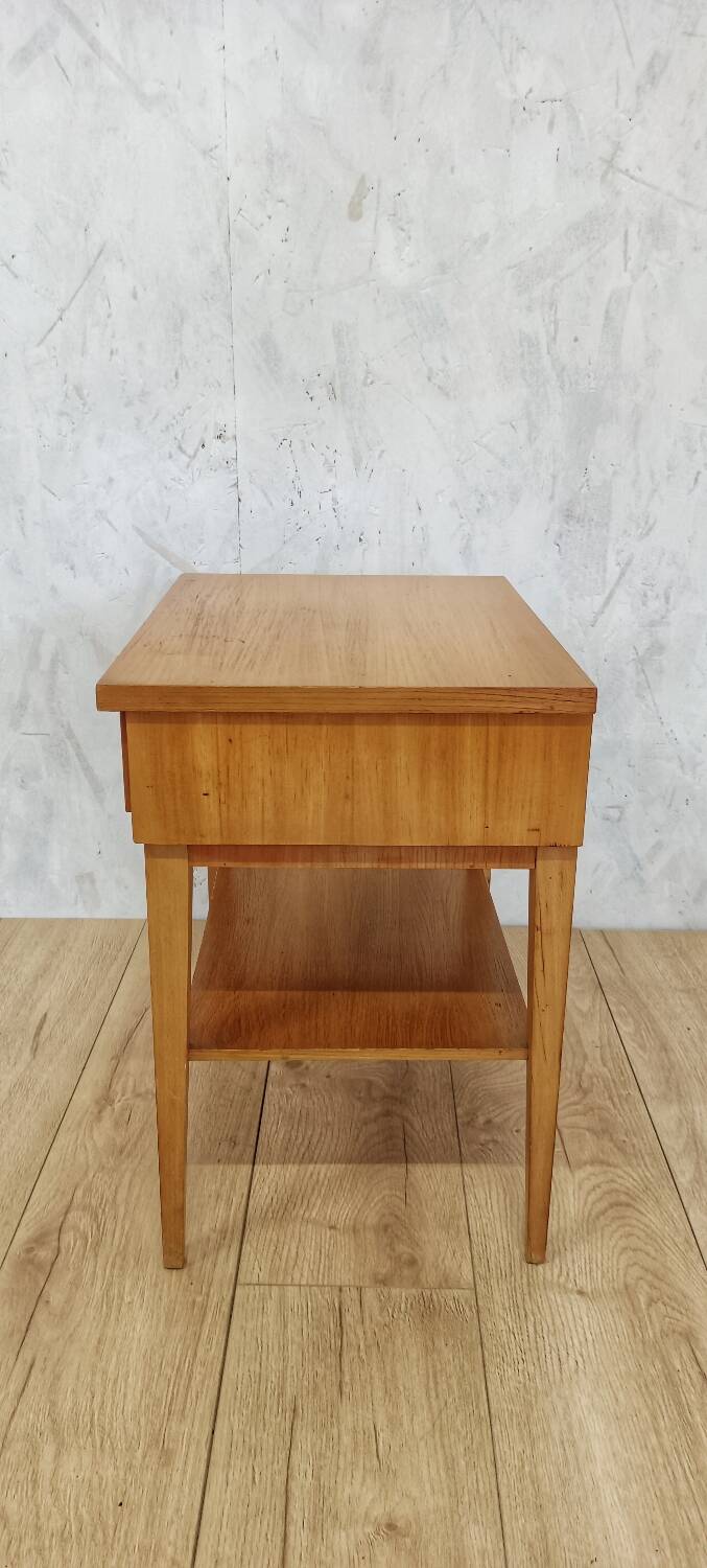 Bedside table in light oak