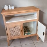 Meuble cannage style Louis XV