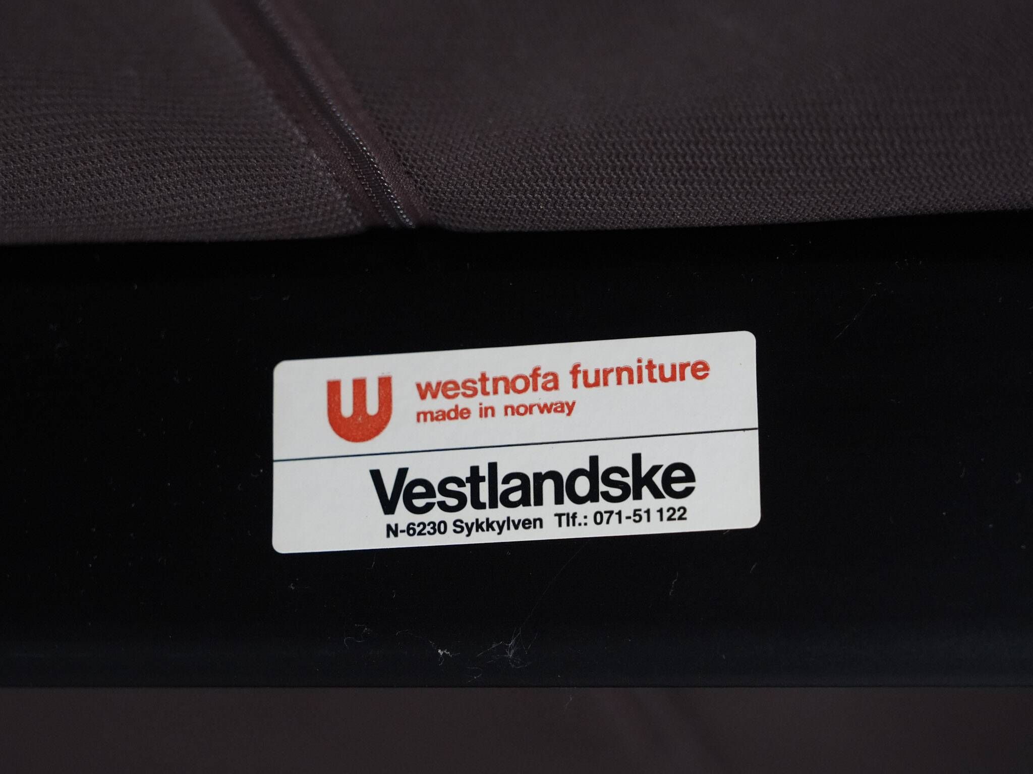 Sinus lounge chair by Ingmar Relling for Westnofa, Norway, 1970s