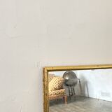 Miroir en bois doré circa 1960