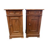 Pair bedside / louis Philippe nightstand