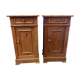 Pair bedside / louis Philippe nightstand
