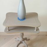 Restyled tripod pedestal table