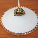 Hanging lamp in opaline