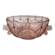 Glass salad bowl