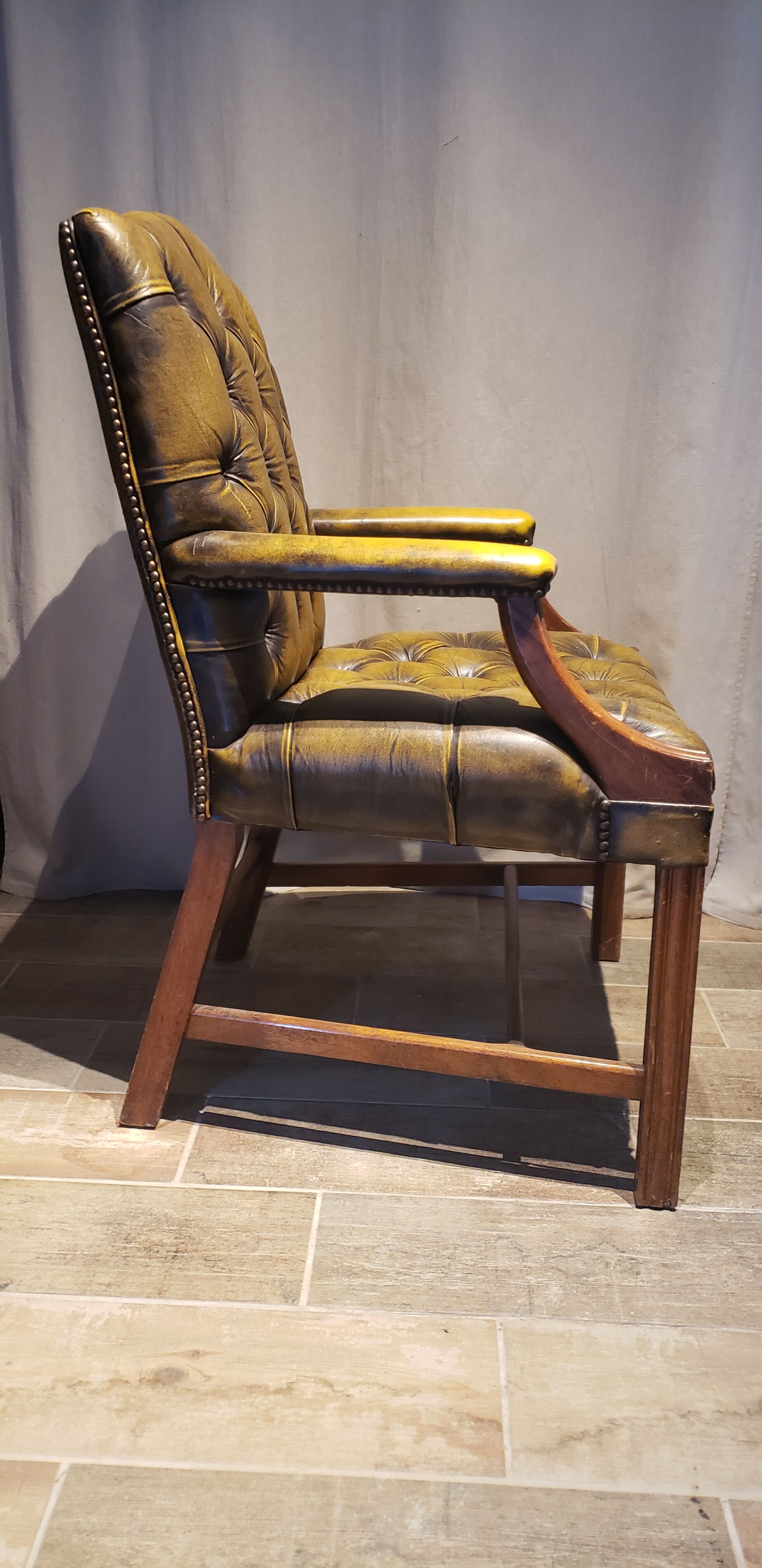 Chesterfield armchair