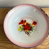 Enamelled dishes vintage flowers