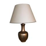 Vintage Metal Hollywood Regency Table Lamp, 1970s