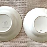 Set of 2 plates Moulin des Loups 23cm