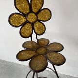 Flower bar stool. around 1960.