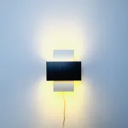 Geometric Wall Lamp By J.J.M. Hoogervorst For Anvia Nederland, The Netherlands, 1960S