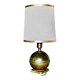 Patinated bronze and leather lamp art deco denmark 1930