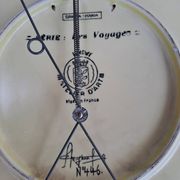 Assiette Longwy n° 446 signée Mignon