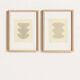 Painting duo - june and trio - signed Eawy