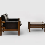 Leather sofa by TON