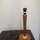Old wooden Art Deco lamp stand