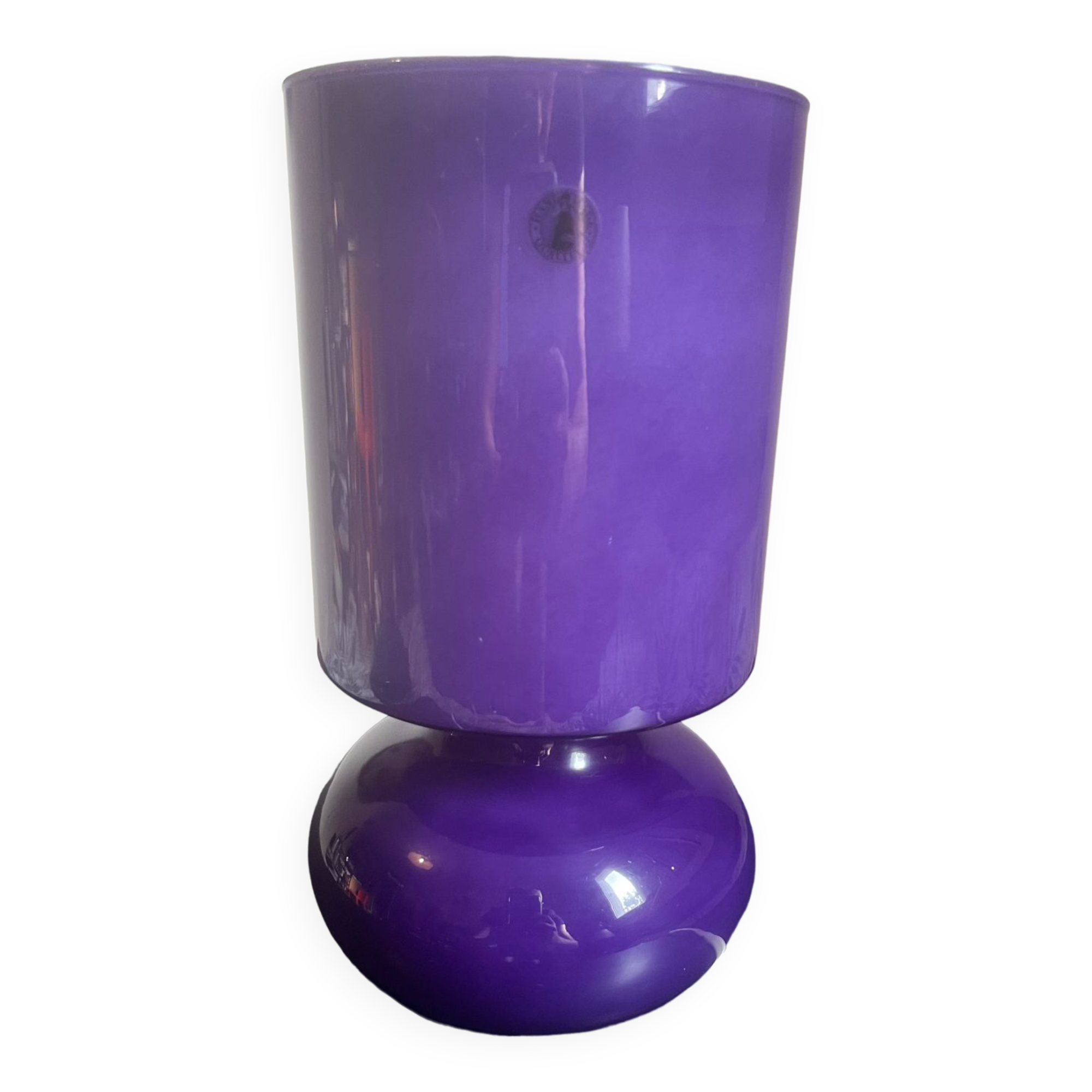 Lampe champignon ikea lykta violet vintage