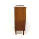 Scandinavian "tallboy" chest of drawers in teak, Denmark, 1960.