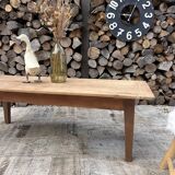 Renovated solid wood coffee table