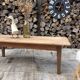 Renovated solid wood coffee table