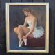 Tableau huile toile danseuse Joan MAYOR