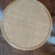 Rattan lounge with removable cushions