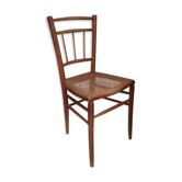 Chaise bistrot 1900, assise cannée