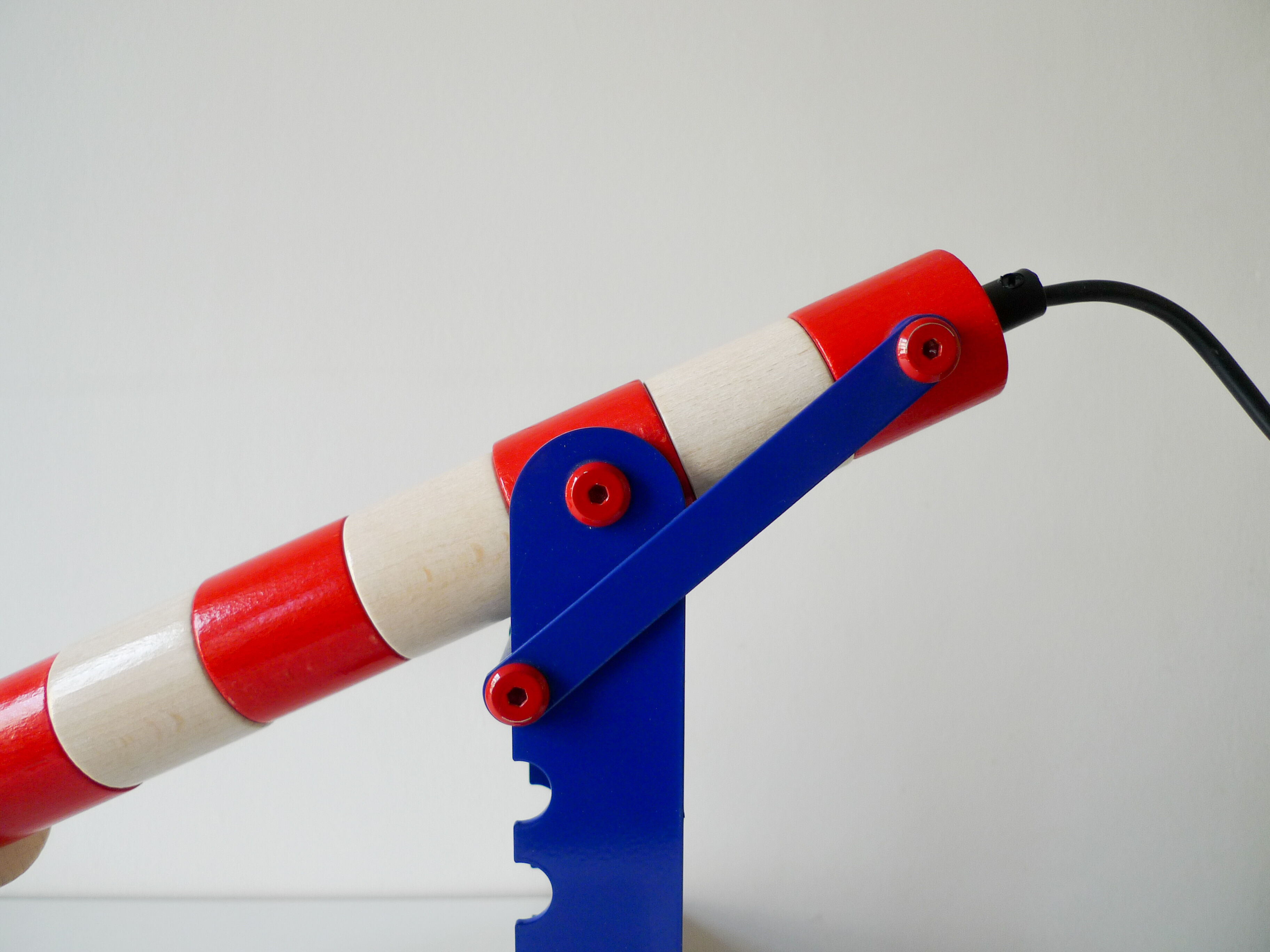 Lampe de table postmodern Memphis « Haba » par Habermaaß 1980s