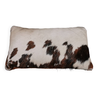 Coussin en peau de vache pour tapis, siège