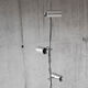 Chrome 70s design lamppost
