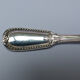 Antique silver mincing spoon
