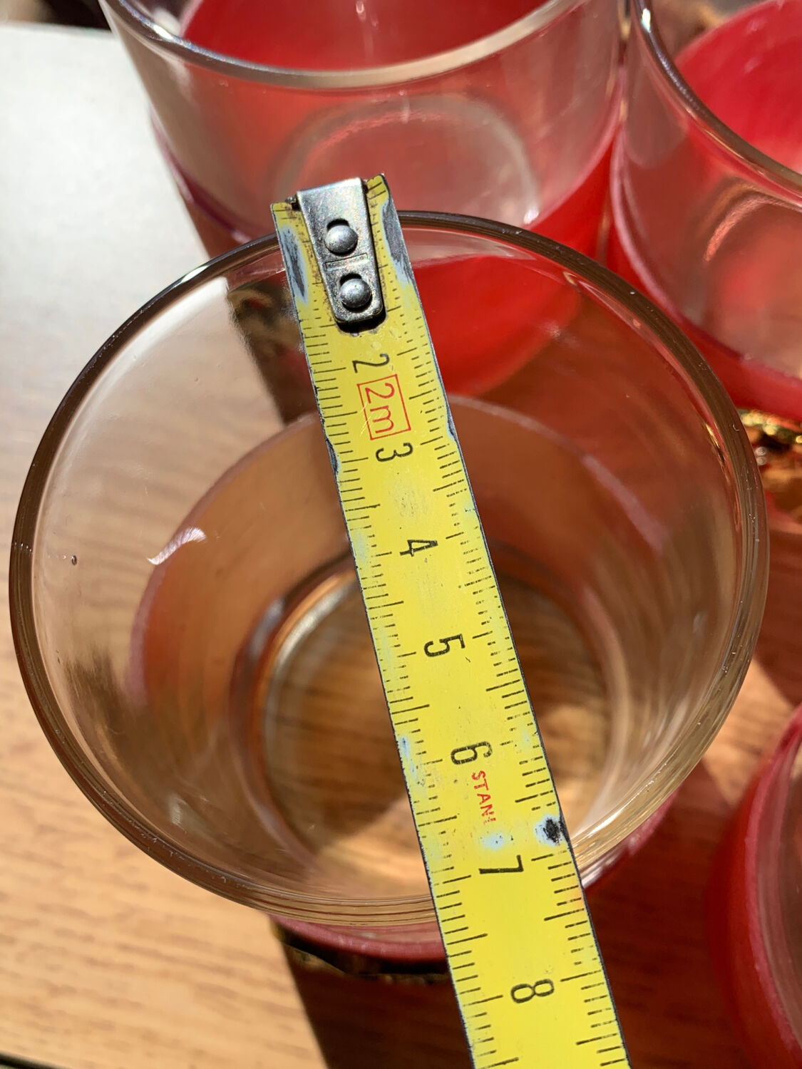 Whisky decanter and 5 glasses