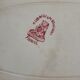 Plat terre de fer Saint Amand fin XIXe