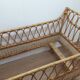 Bed child vintage rattan