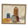 Mid-Century Oil on panel – "Still Life" by M.O. Vintage & Framed 44 × 26 cm