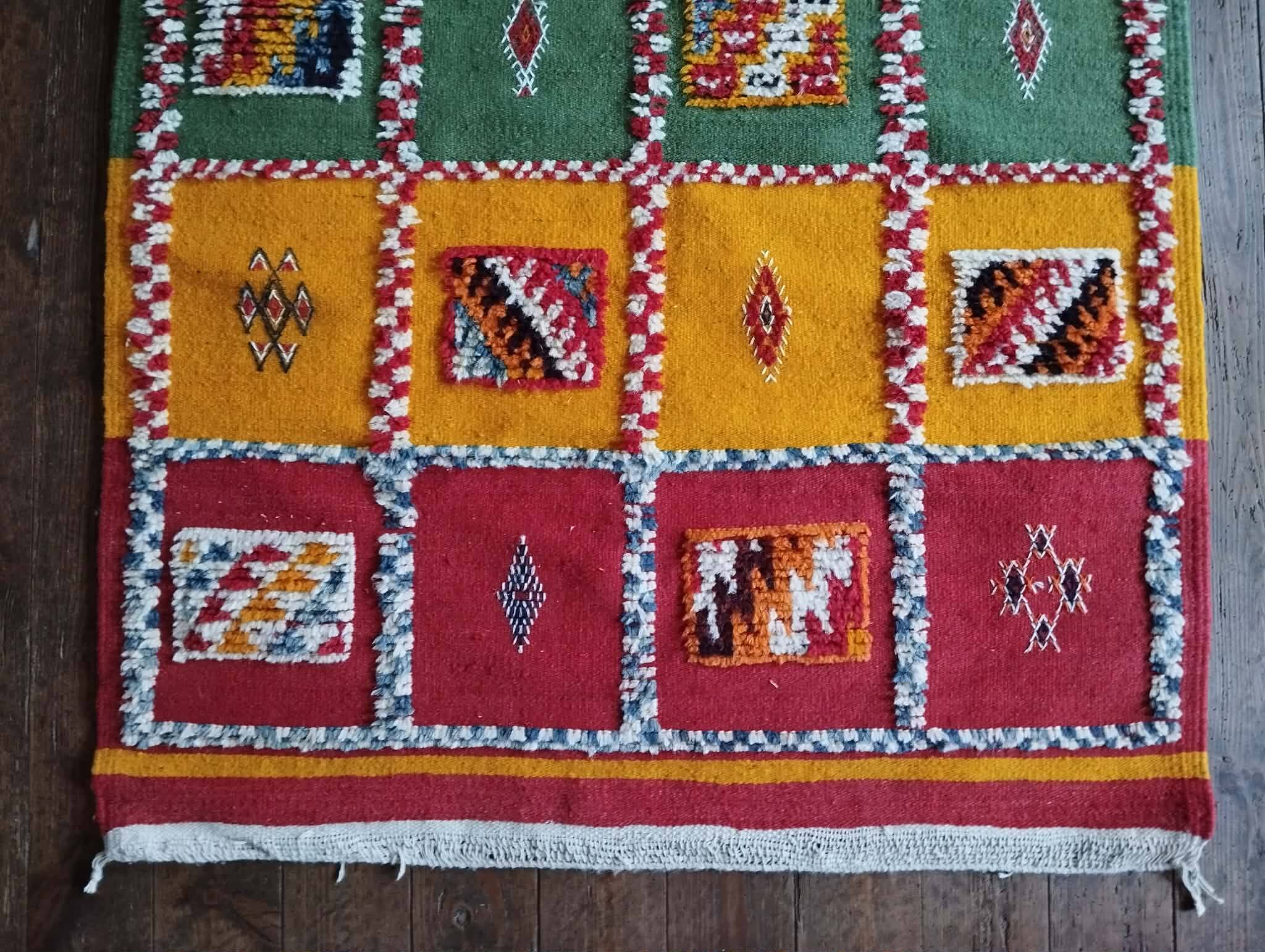 Handmade Berber Kilim Taznakht 150x100cm