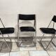 3 Tamara folding chairs from the 1970s