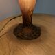 Lampe tulipe pâte de verre