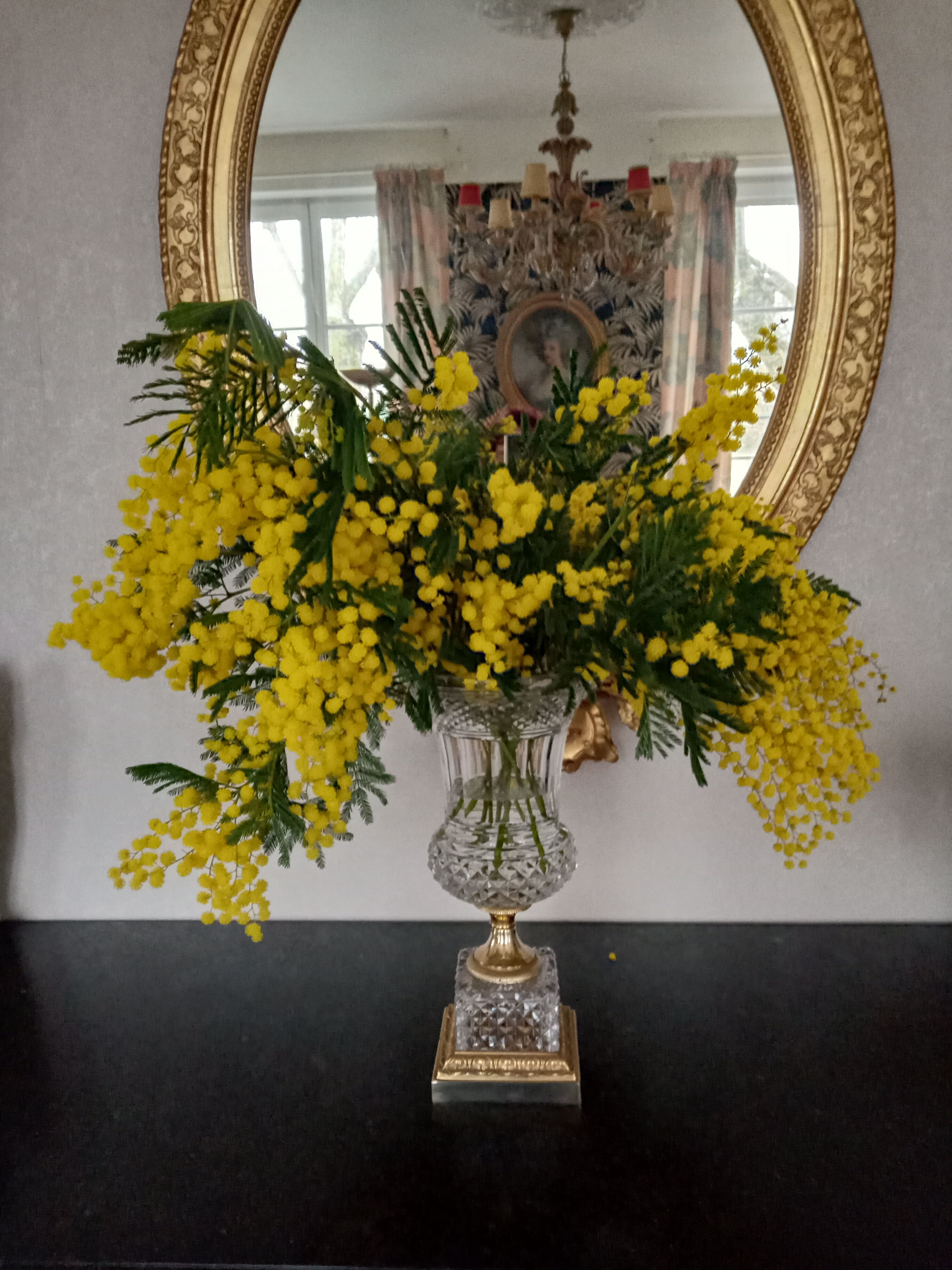 Vase cristal médicis