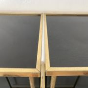 Tables de chevet ou bouts de canapé années 70-80