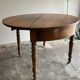 Half-moon table