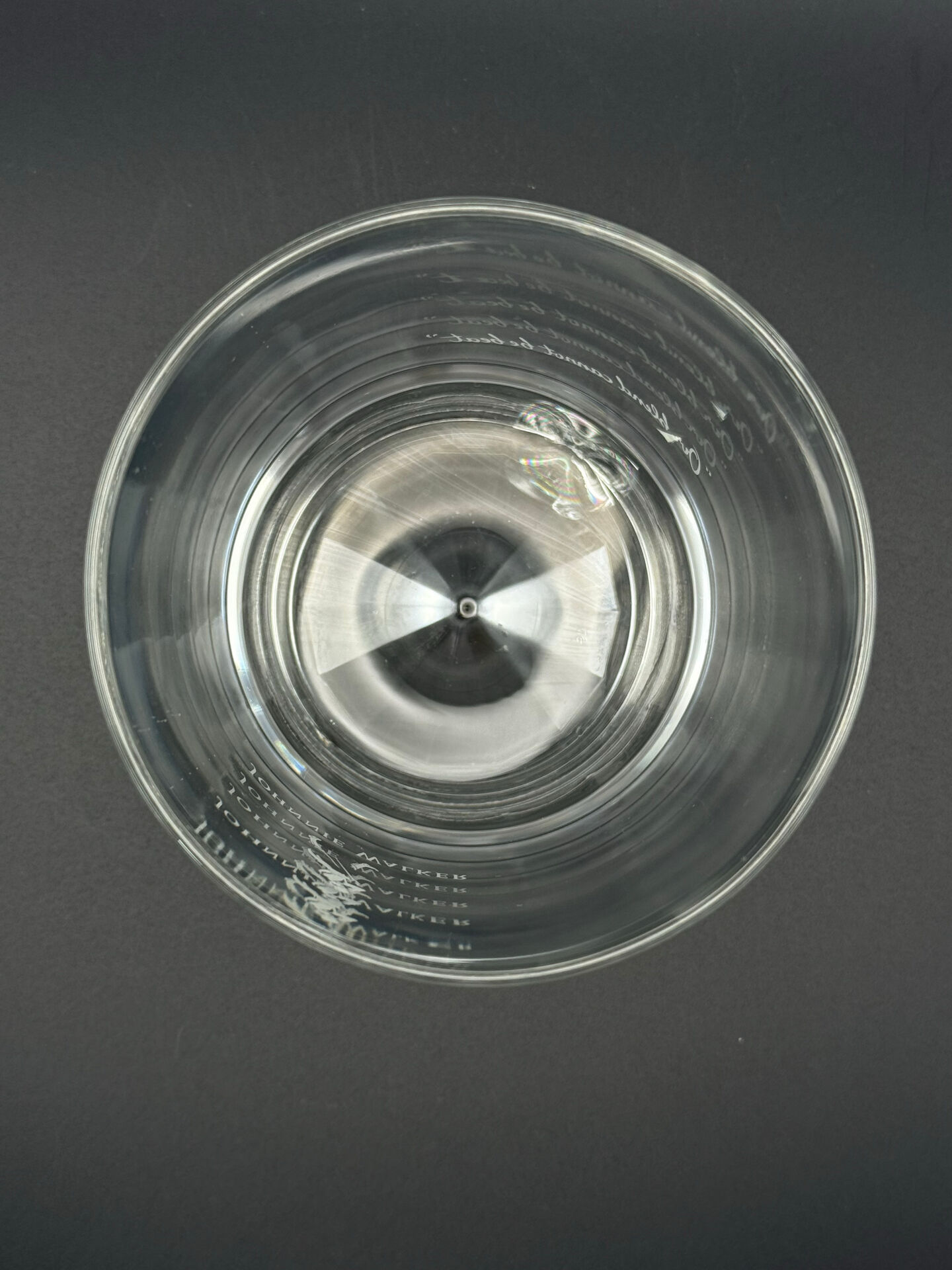 Set de 5 verres à whisky Johnnie Walker diamant